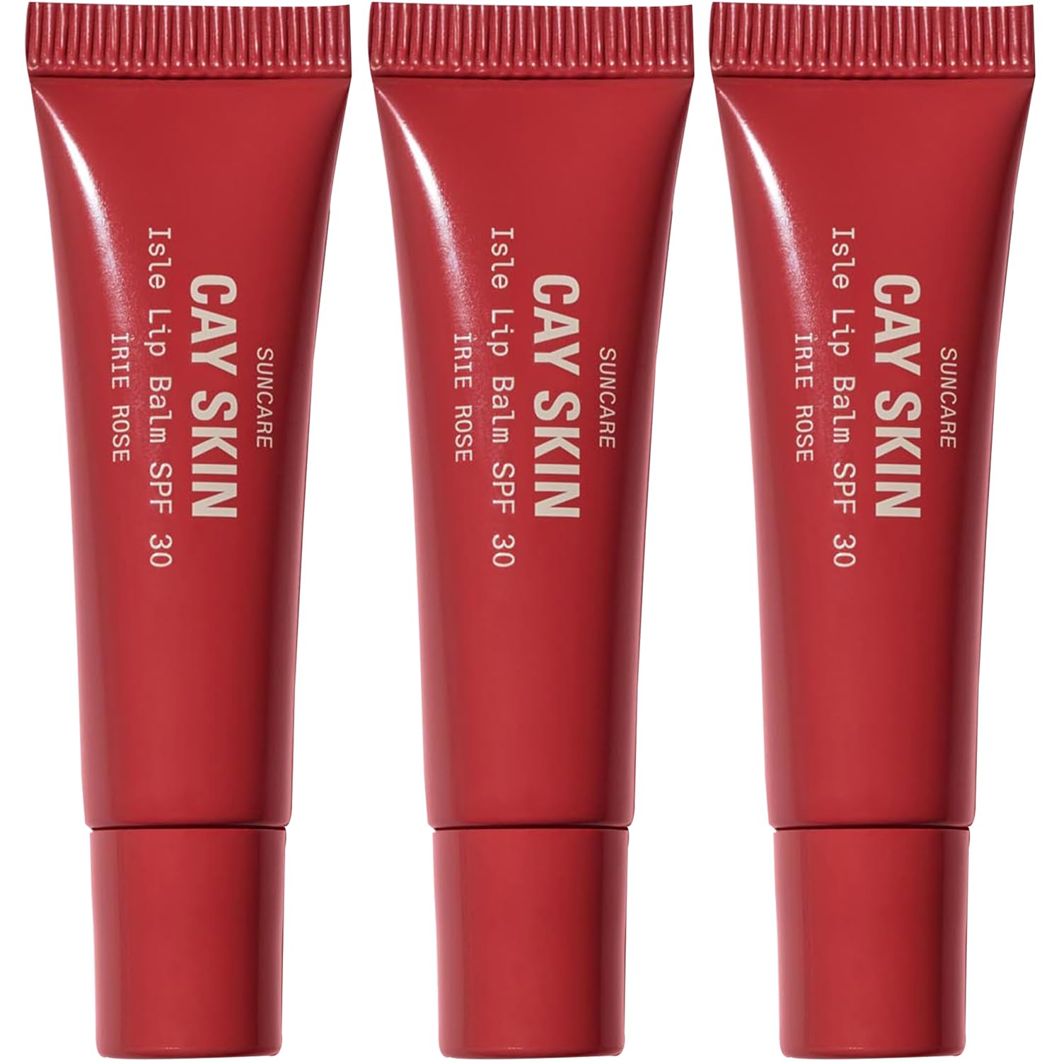 BÁLSAMO LABIAL CAY SKIN ISLE SPF 30 IRIE ROSE, PACK 3 UNIDADES - 1