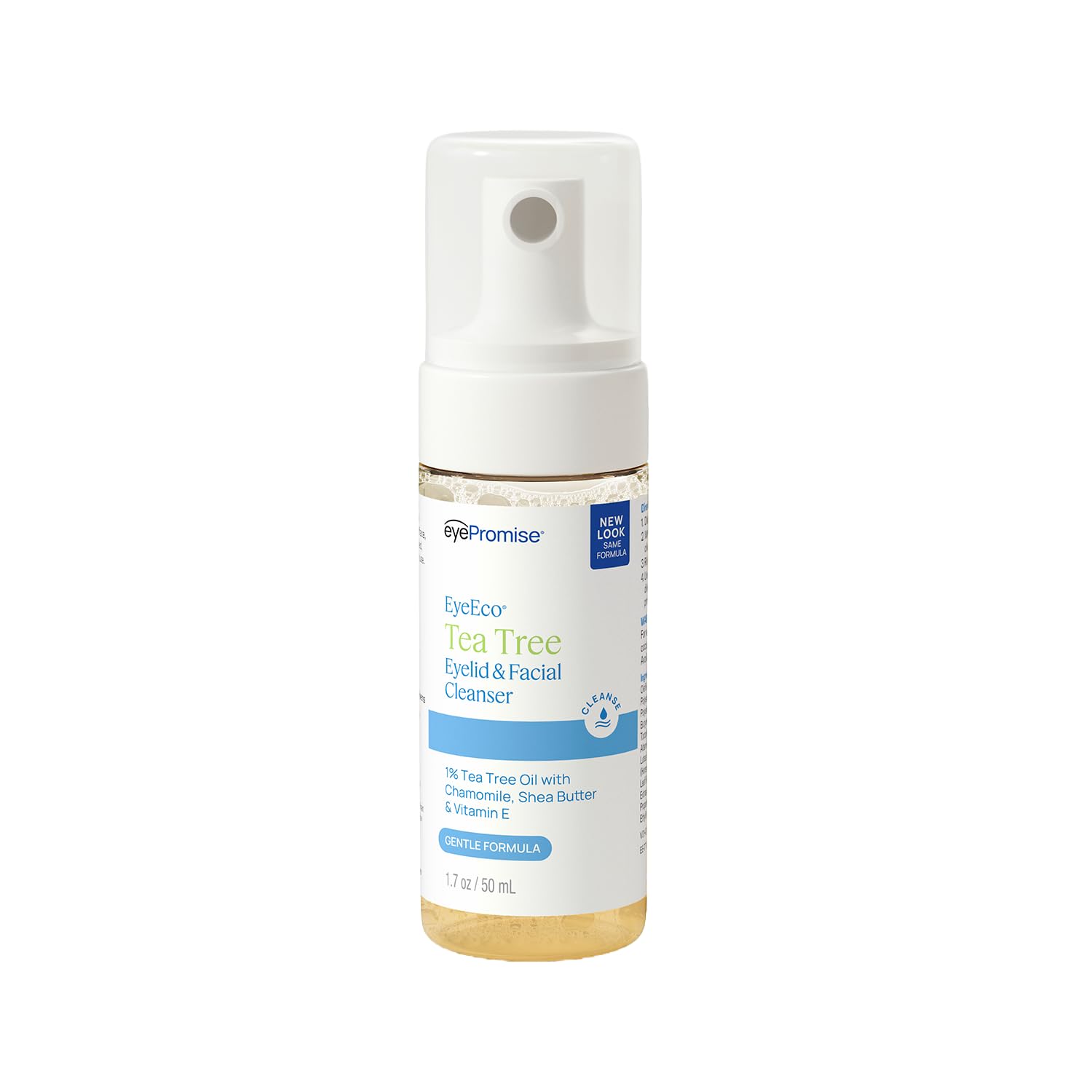 LIMPIADOR FACIAL Y DE PÁRPADOS EYEECO GENTLE TEA TREE 1.6 OZ - 1