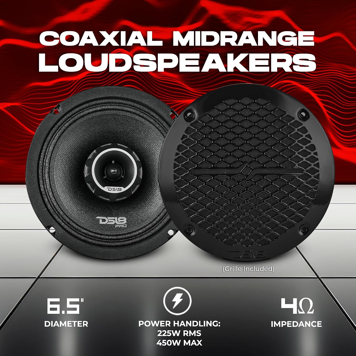 PARLANTE DS18 PRO-ZT6 6.5 PULGADAS 2 VÍAS 450W MÁXIMO - 2