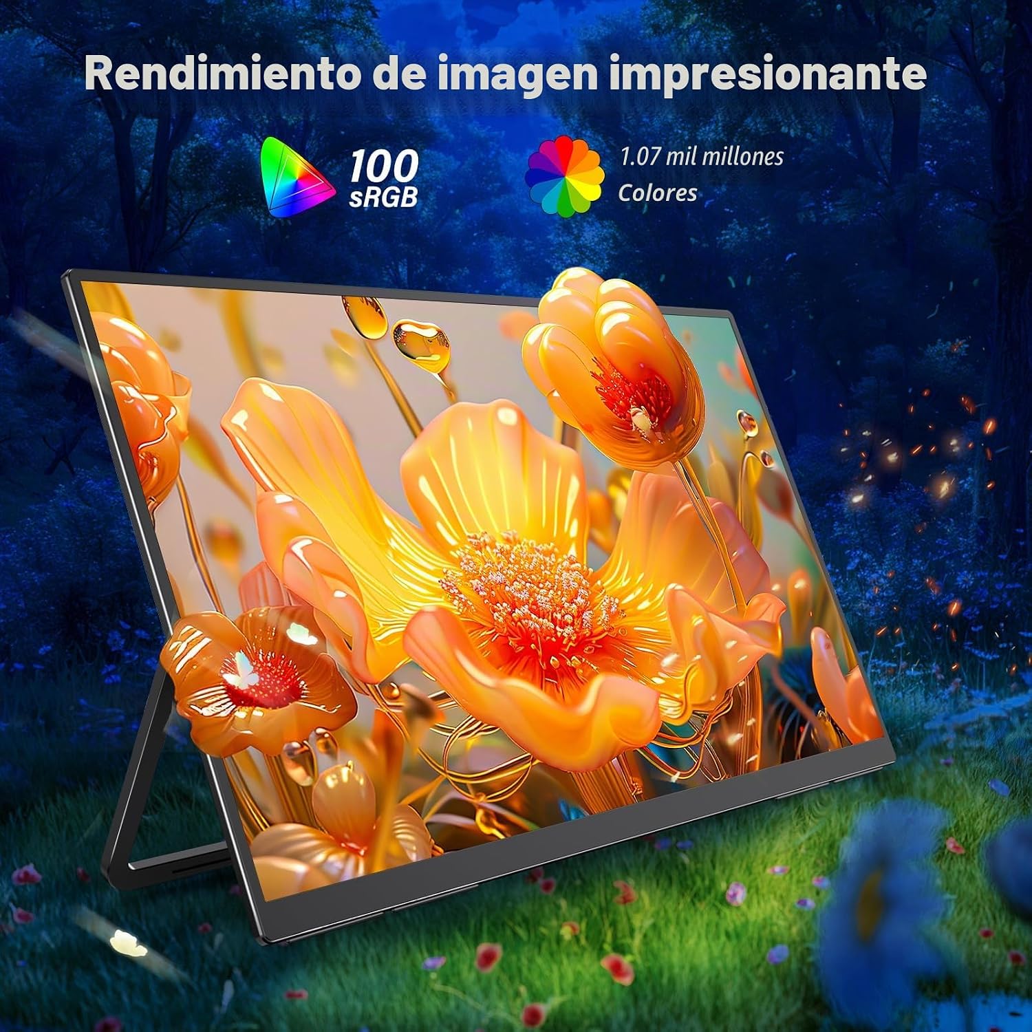 MONITOR PORTÁTIL INNOVIEW 23.8' 2K 180HZ QHD IPS CON SOPORTE AJUSTABLE 180° - 5