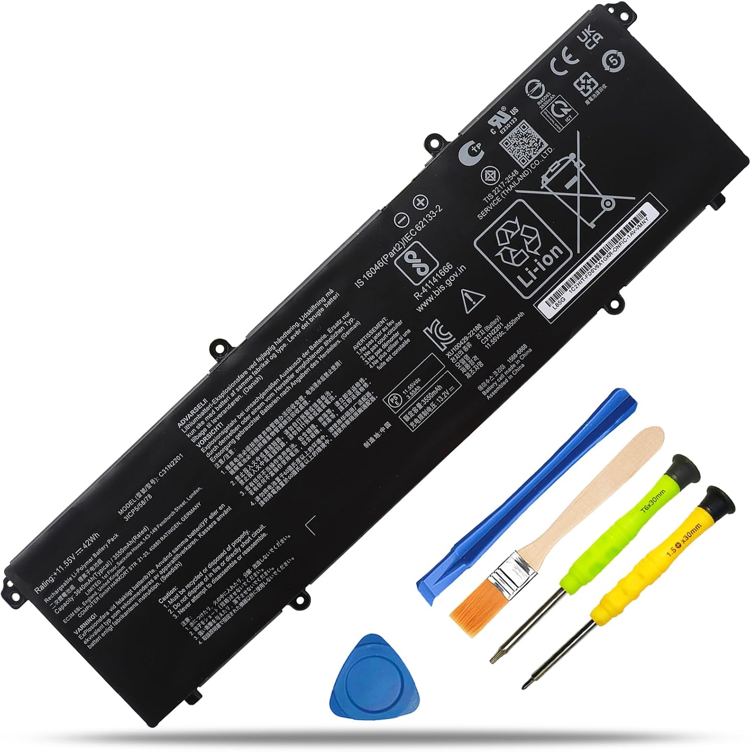 BATERÍA C31N2201 PARA ASUS VIVOBOOK 15 X1504VA X1504ZA - 1