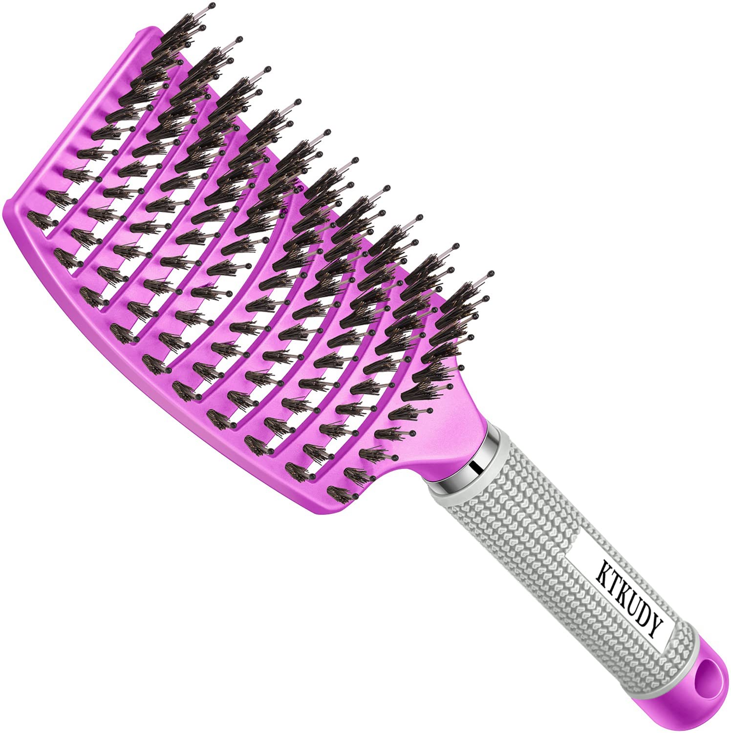 CEPILLO DESATANADOR DE PELO KTKUDY PARA MUJER Y NIÑOS, CABELLO HÚMEDO Y SECO - 1