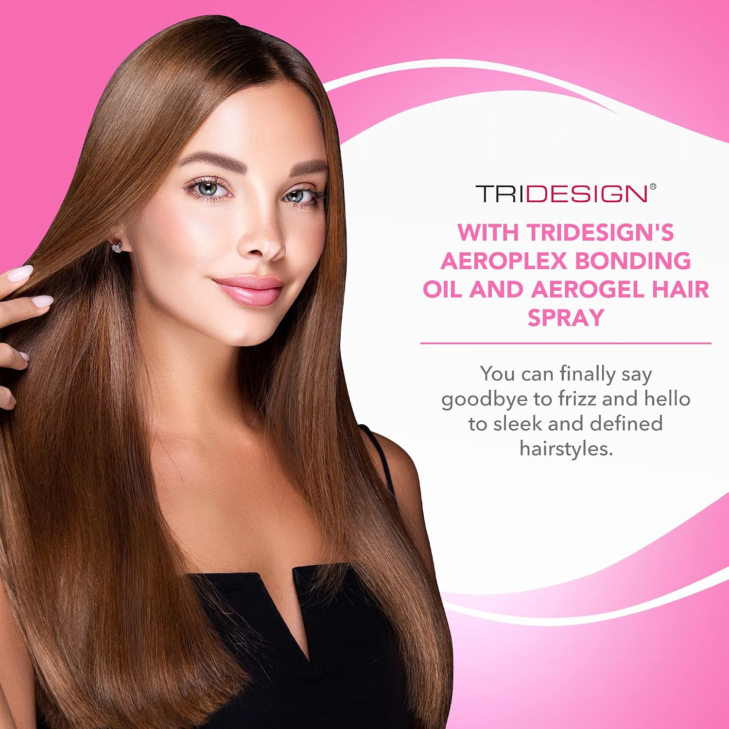 BUNDLE TRIDESIGN AEROGEL HAIRSPRAY AEROPLEX BONDING OIL 3 PIEZAS - 4