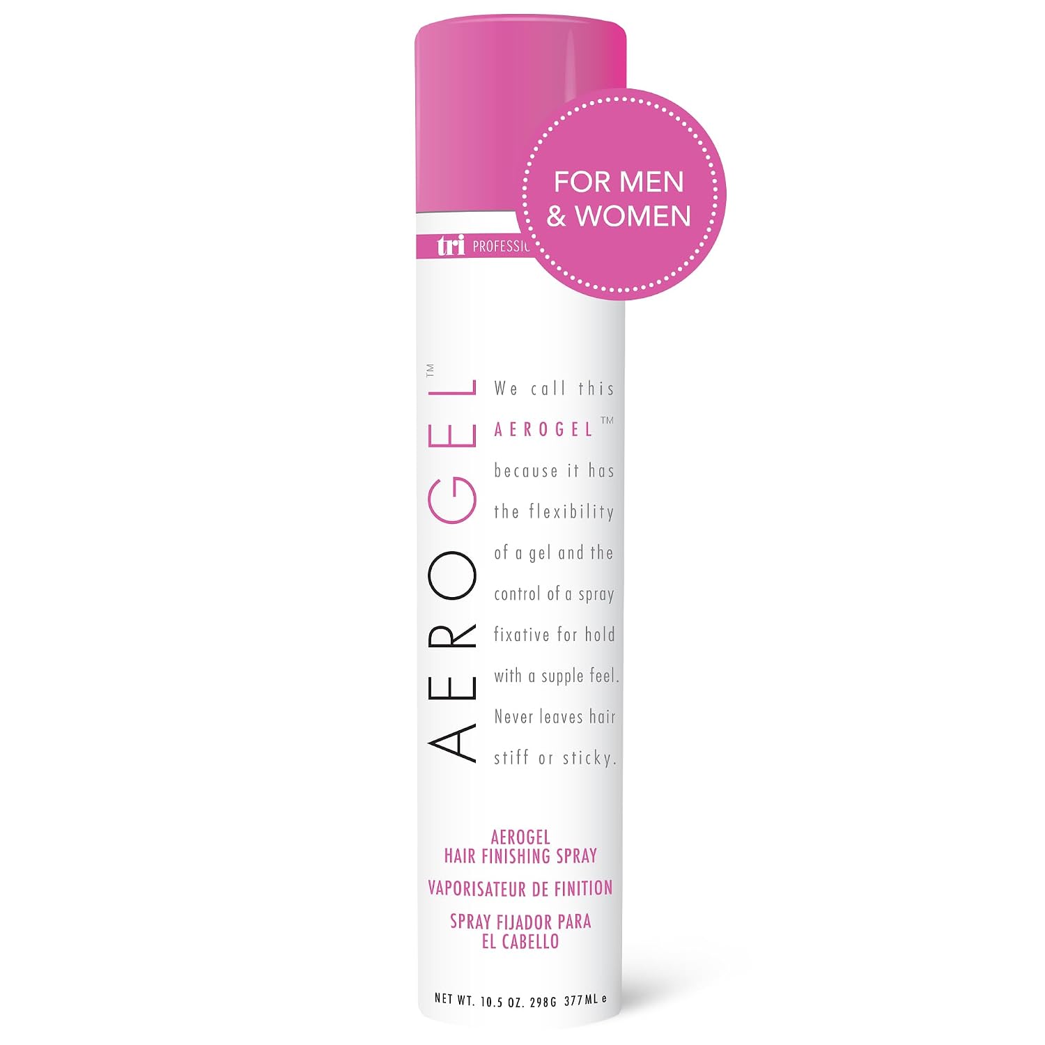 SPRAY FIJADOR TRI DESIGN AEROGEL STRONG HOLD VOLUMIZING 10.5 OZ - 1