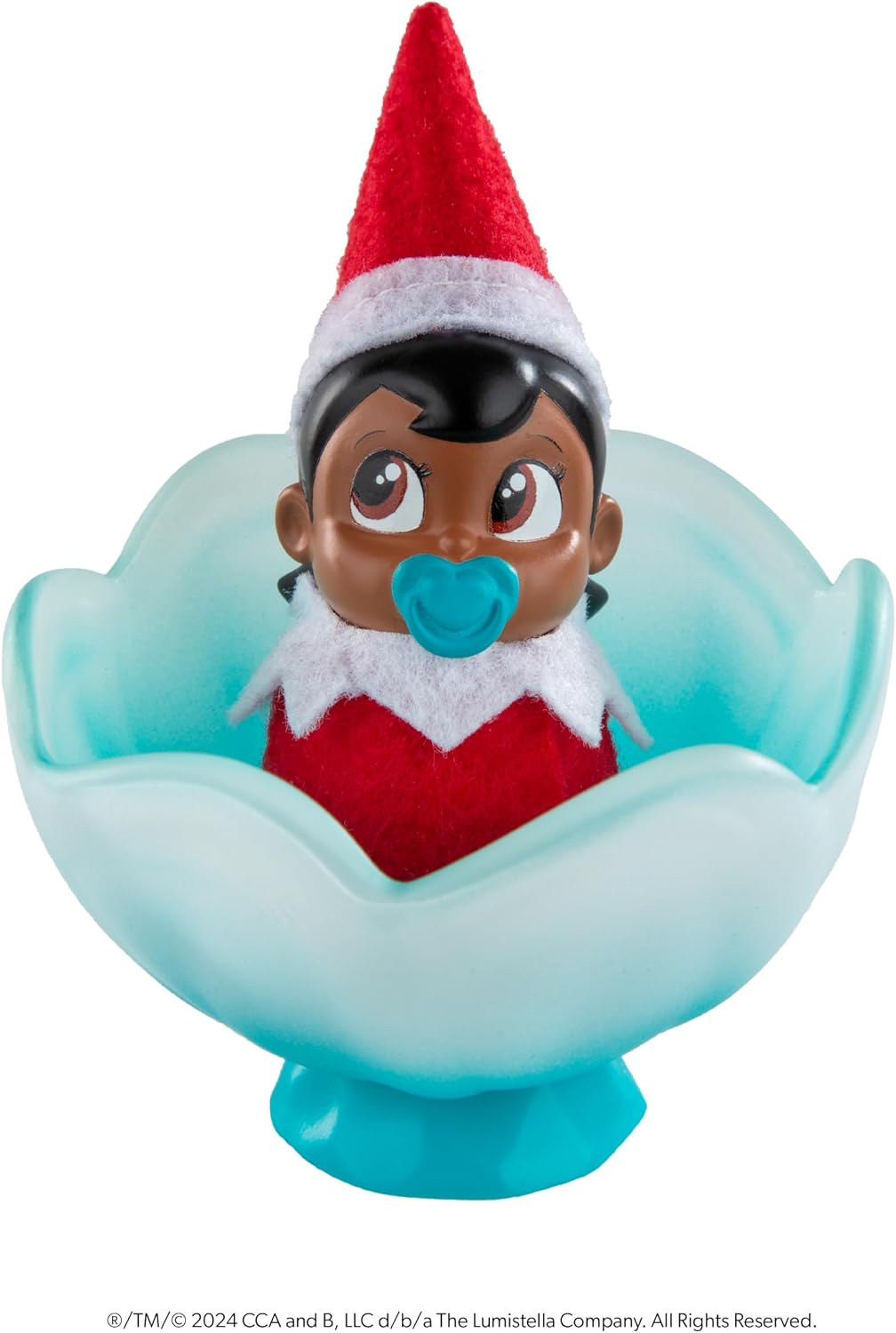 MUÑECA ELF ON THE SHELF FROST PIPS MINI BLOOMS BEBÉ NIÑA CON OJOS MARRONES - 1