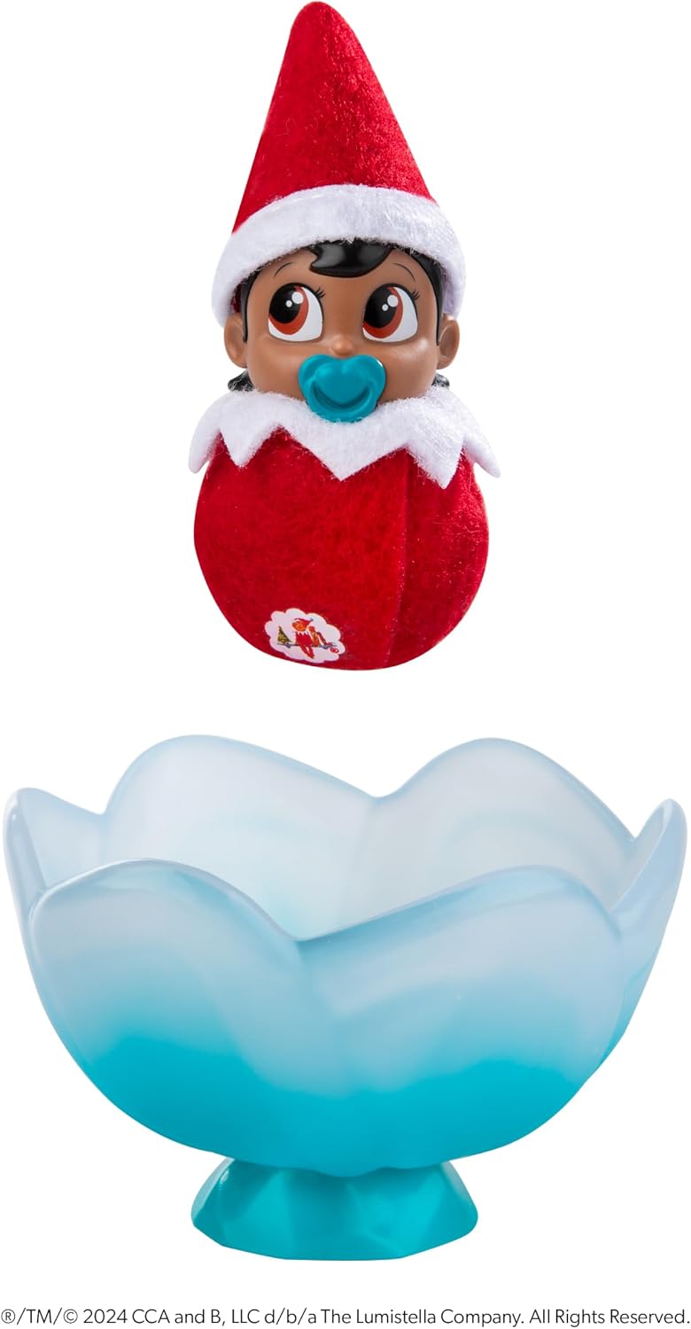 MUÑECA ELF ON THE SHELF FROST PIPS MINI BLOOMS BEBÉ NIÑA CON OJOS MARRONES - 2