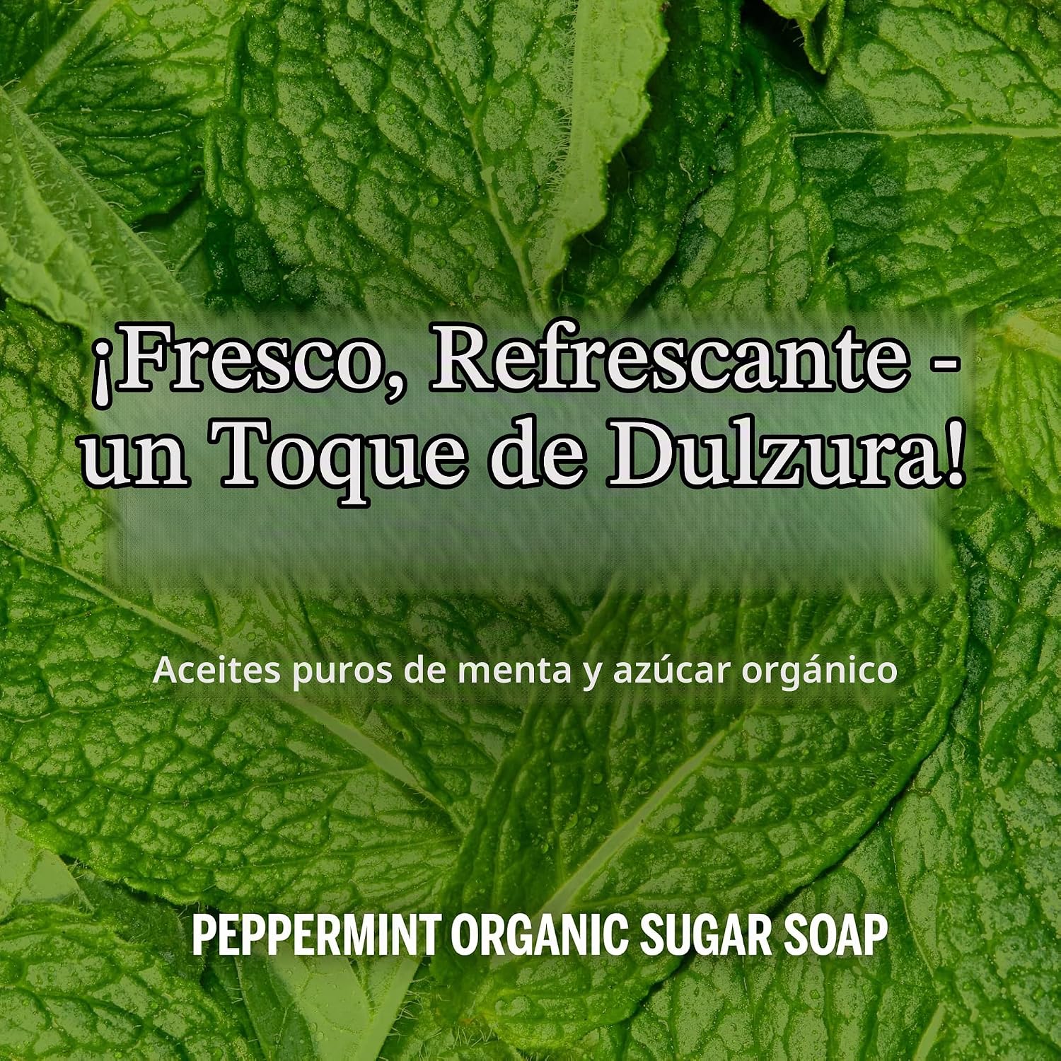 JABÓN LÍQUIDO DR. BRONNER'S ORGANIC SUGAR SOAP MENTA REFILL 64 OZ - 4
