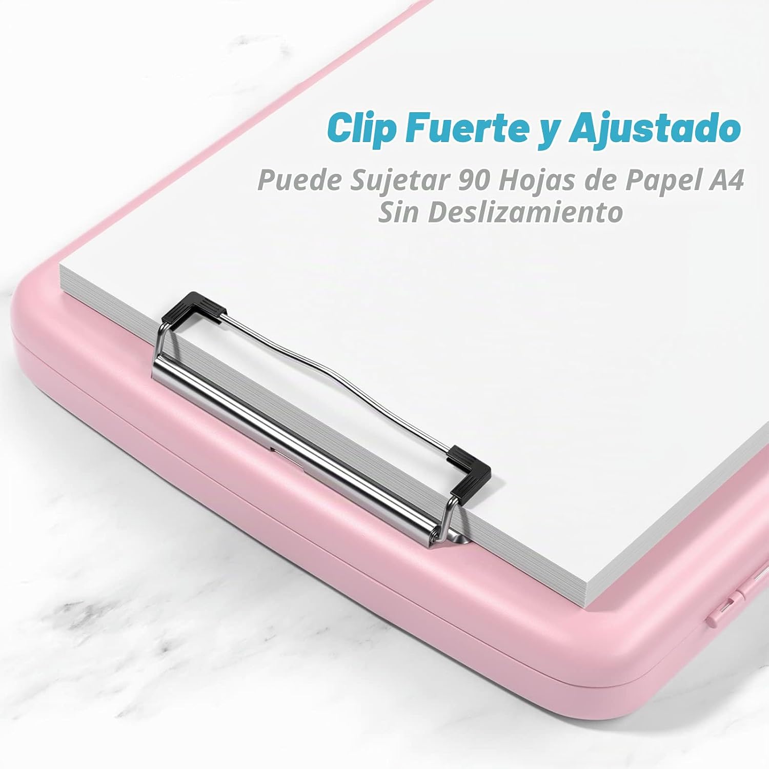 CARPETA PORTAFOLIO RIMILAK CON ALMACENAMIENTO 8.5 X 11 PULGADAS ROSA - 3