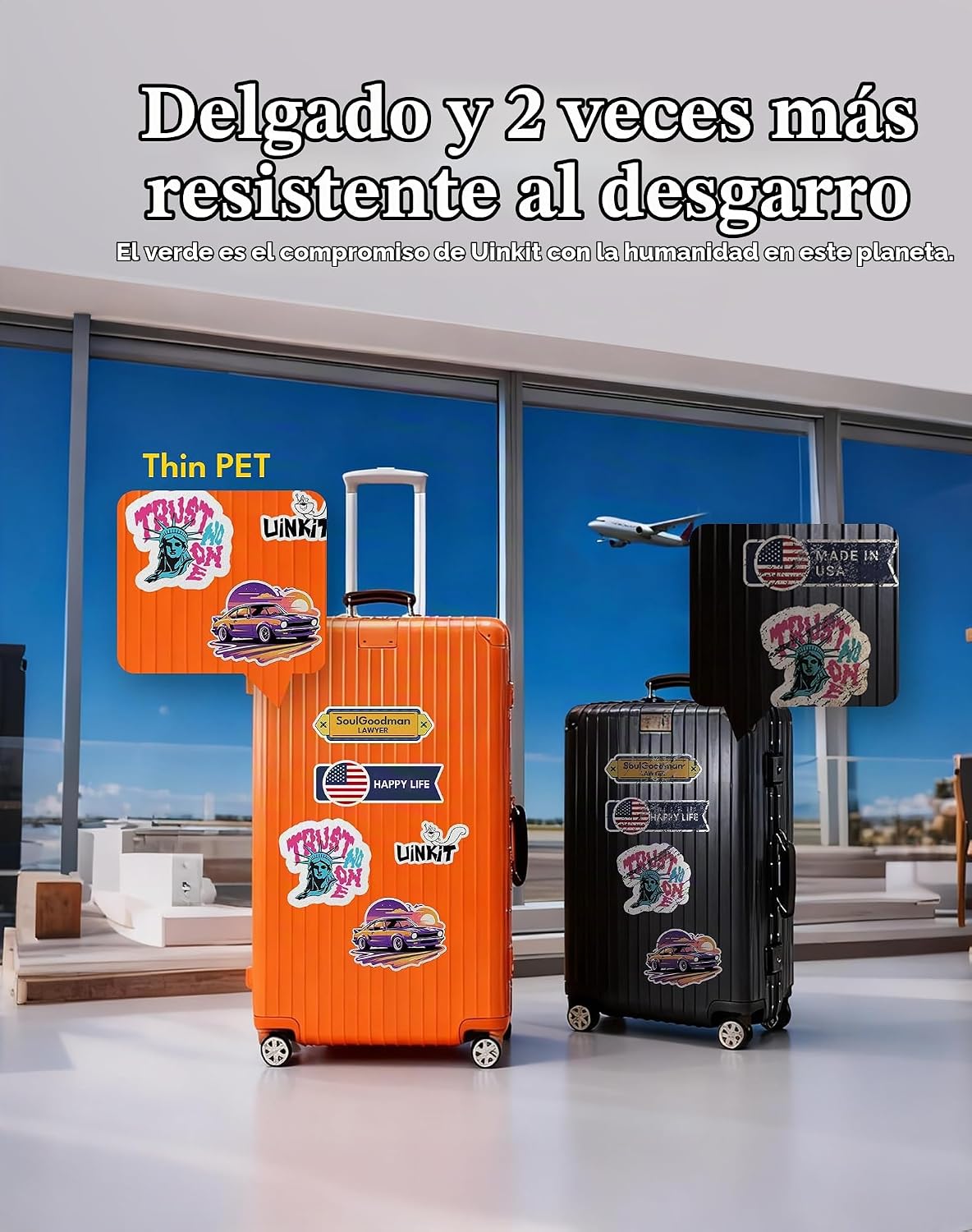 PAPEL ADHESIVO PARA IMPRESIÓN UINKIT MATE 8.5X11 PULGADAS 60 HOJAS - 4