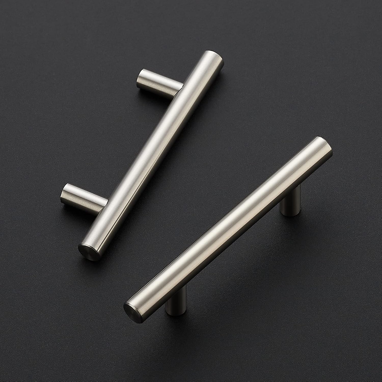 MANIJA PARA MUEBLES RAVINTE NÍQUEL CEPILLADO 3 PULGADAS CC, PAQUETE DE 30 - 2