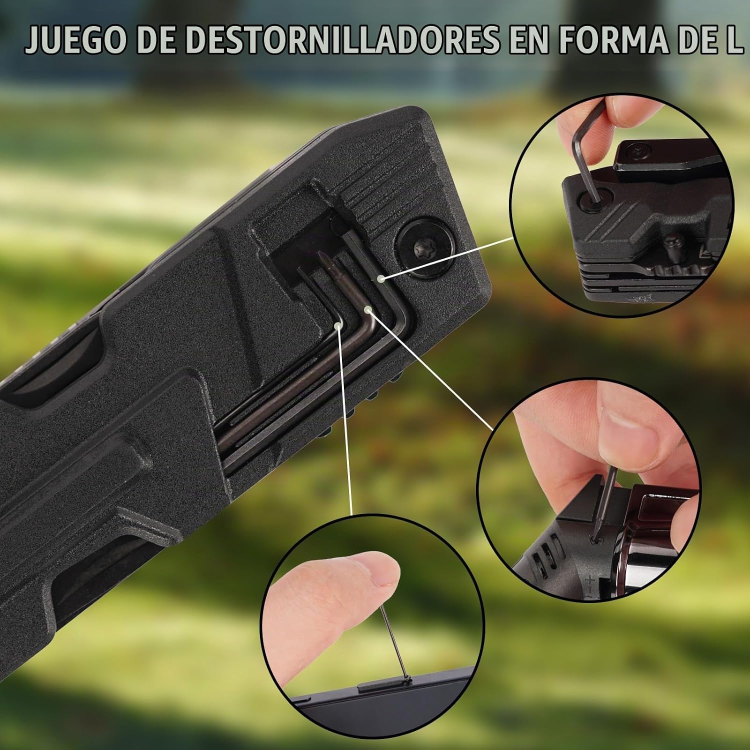NAVAJA MULTIFUNCIÓN TITORLD 21 EN 1 PLEGABLE DE 7.8 PULGADAS - 4