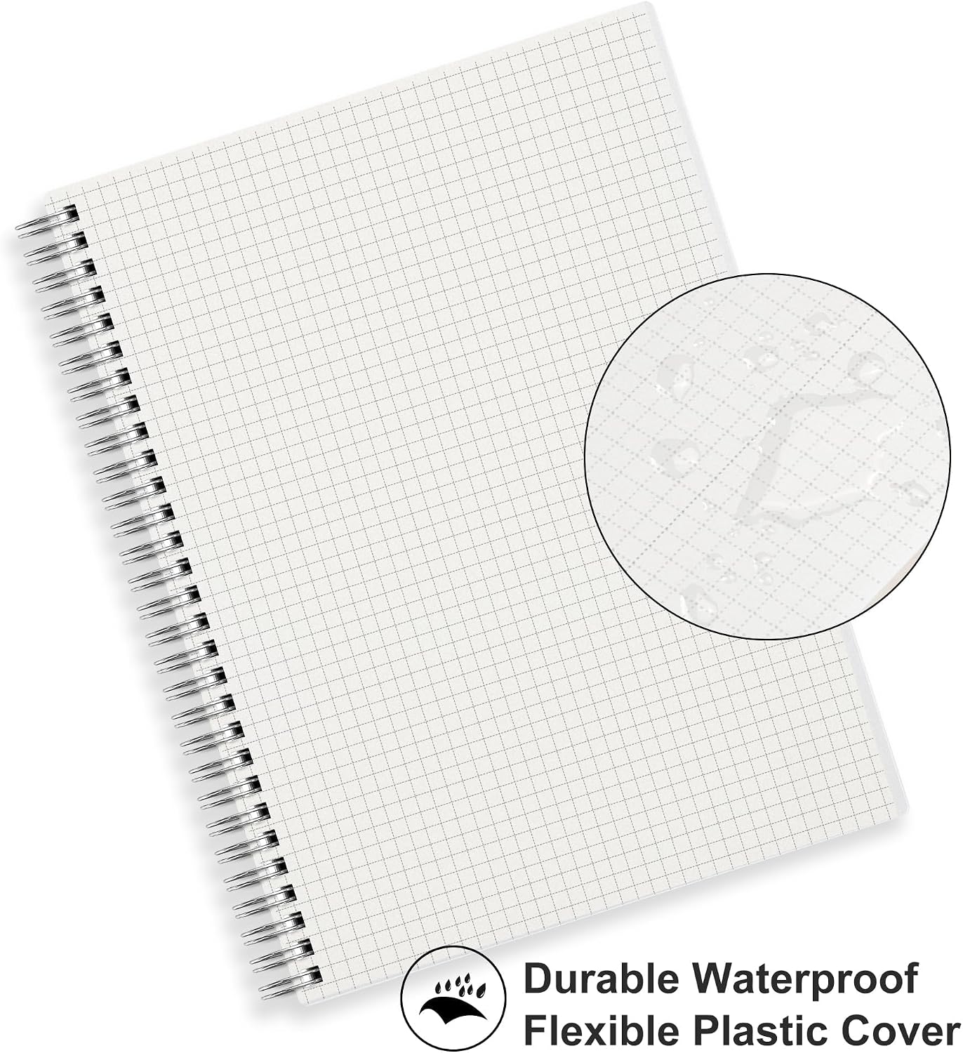 CUADERNO DE CUADRÍCULA RETTACY B5 160 PÁGINAS ESPIRAL DOBLE - 5