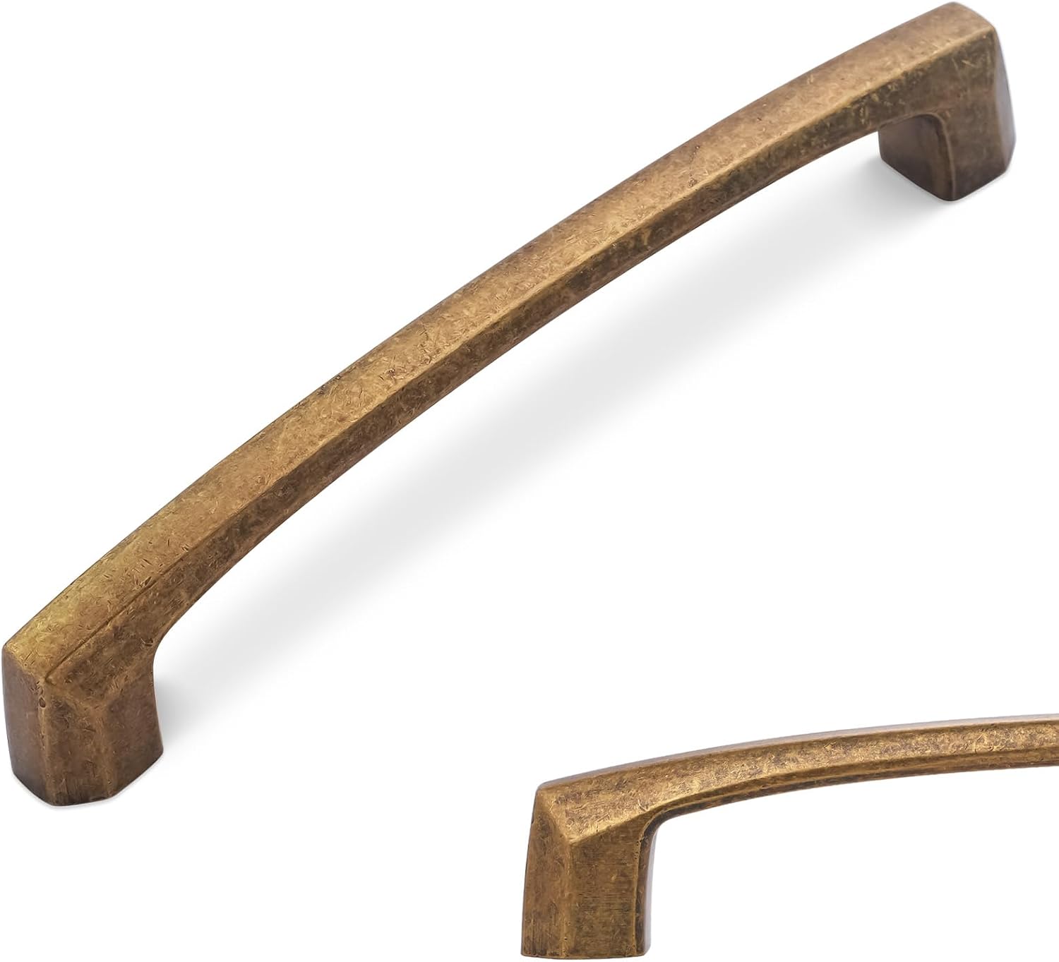 MANIJA PARA MUEBLE 160MM LATÓN ANTIGUO PAQUETE DE 10 PIEZAS - 1
