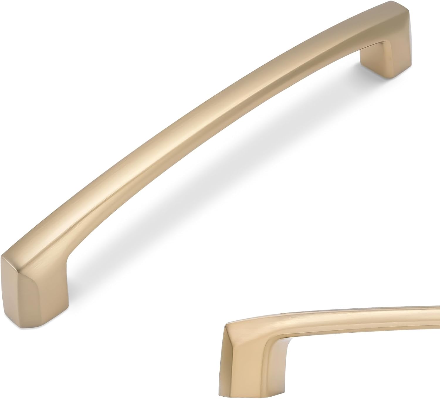 MANIJA PARA MUEBLE 160MM BRONCE CHAMPAGNE PAQUETE DE 10 PIEZAS - 1