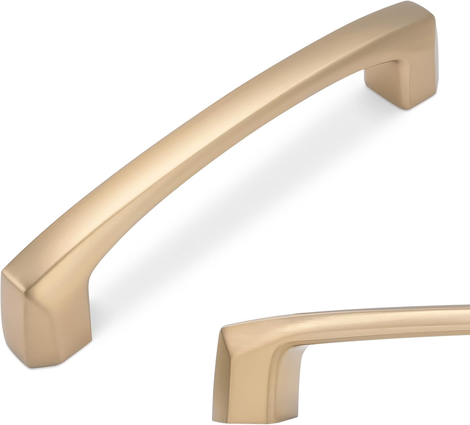 MANIJA PARA MUEBLE Y CLOSET 10 PIEZAS 96MM BRONCE CHAMPAGNE ALEACIÓN DE ZINC - 1