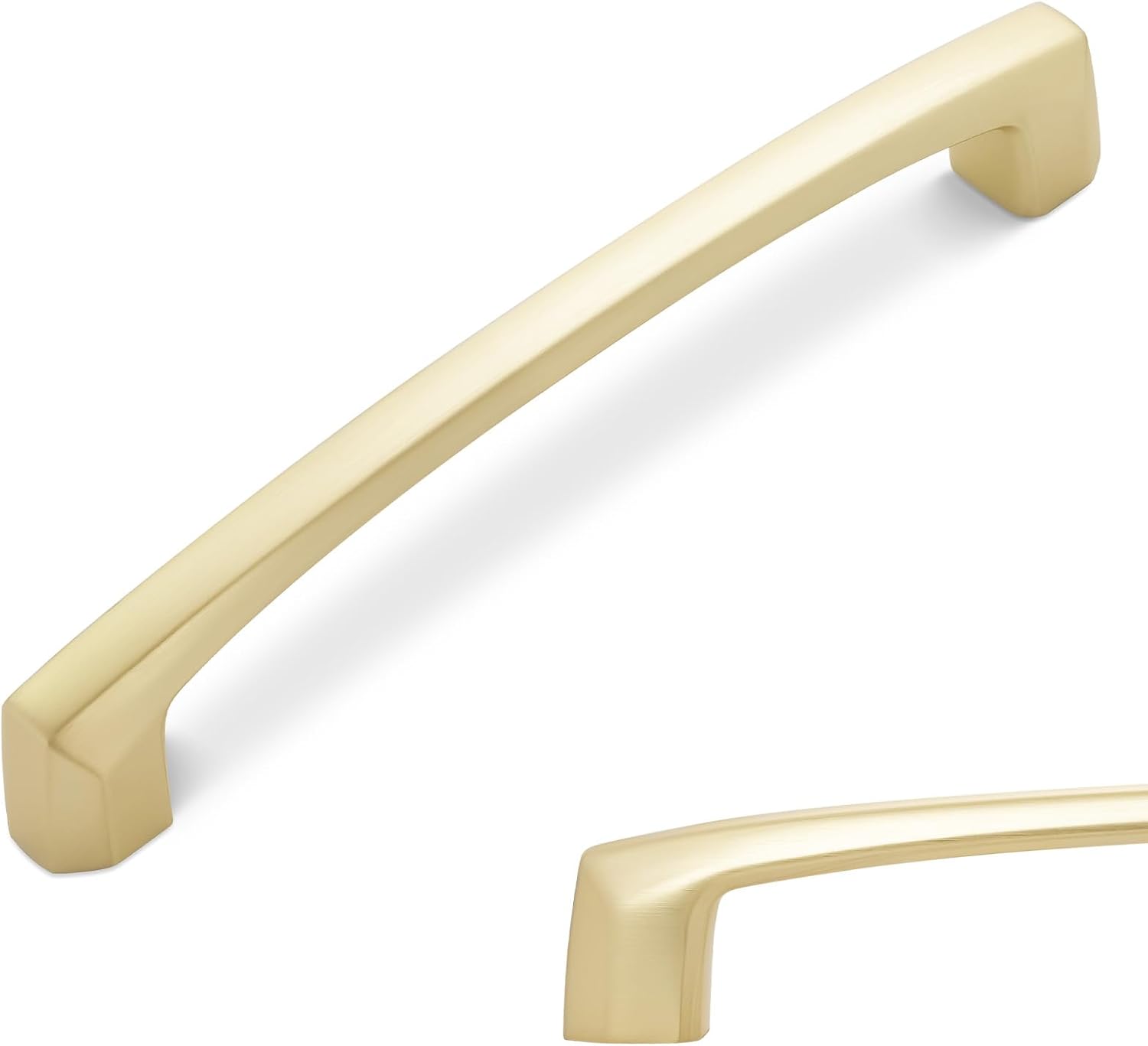 MANIJA PARA MUEBLE 160MM LATÓN CEPILLADO BUKOBYHE PACK 10 UNIDADES - 1