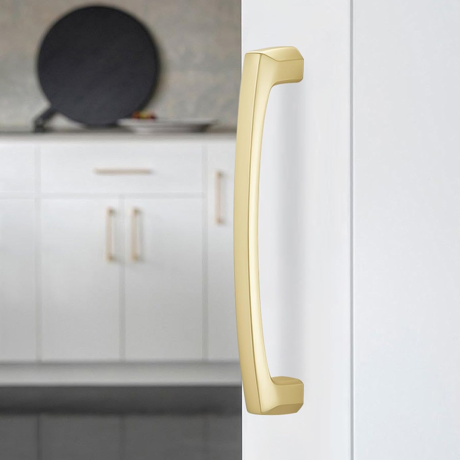 MANIJA PARA MUEBLE 160MM LATÓN CEPILLADO BUKOBYHE PACK 10 UNIDADES - 3