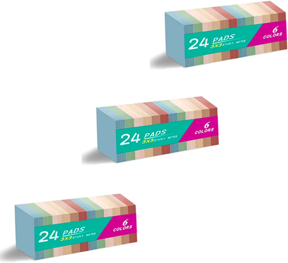 NOTAS ADHESIVAS VANPAD 3X3 PULGADAS COLORES VINTAGE 72 PADS - 1