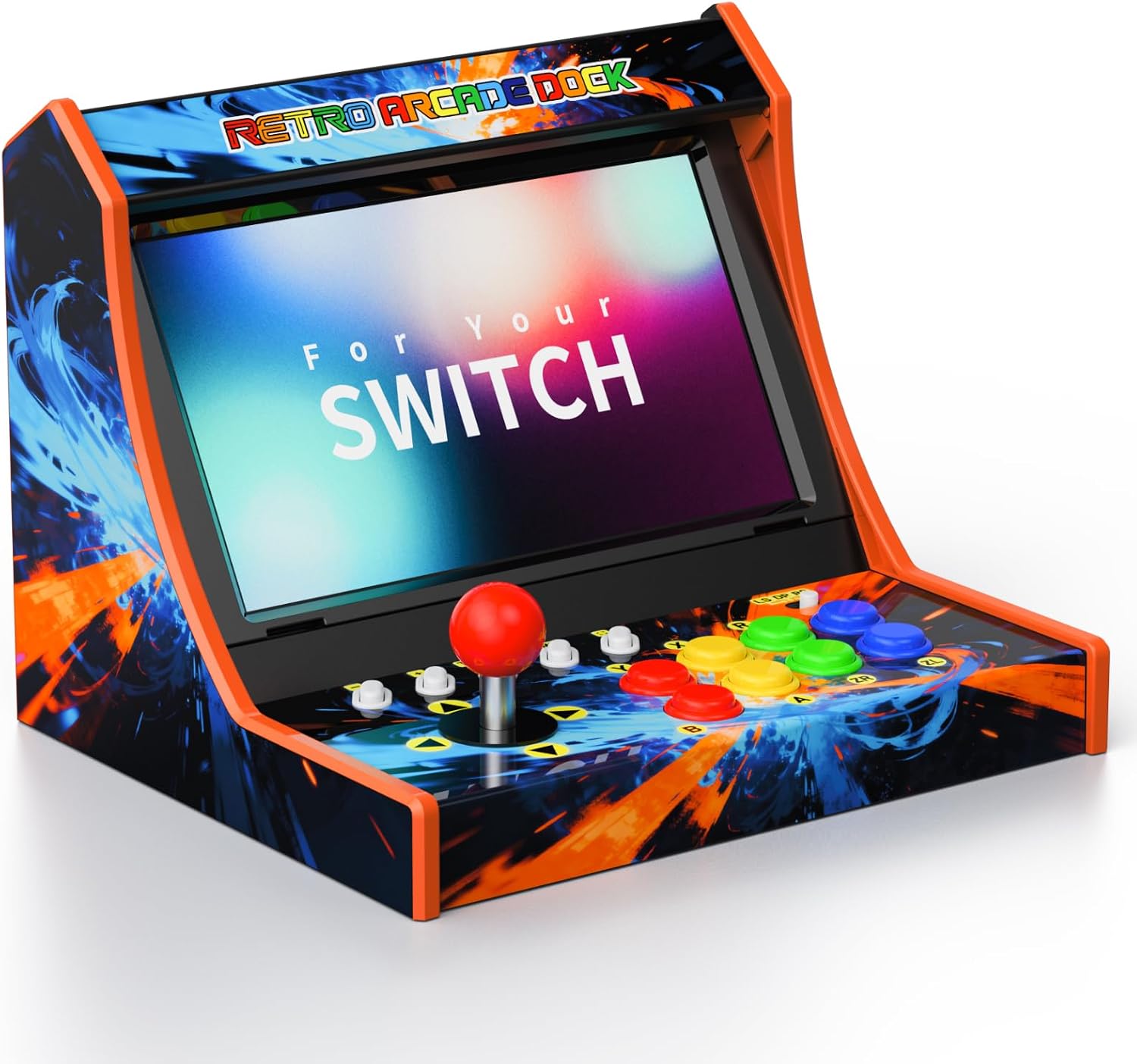 JOYSTICK ARCADE RETRO HONCAM PARA SWITCH/OLED/SWITCH 2 CON BOTÓN SCREENSHOT - 1
