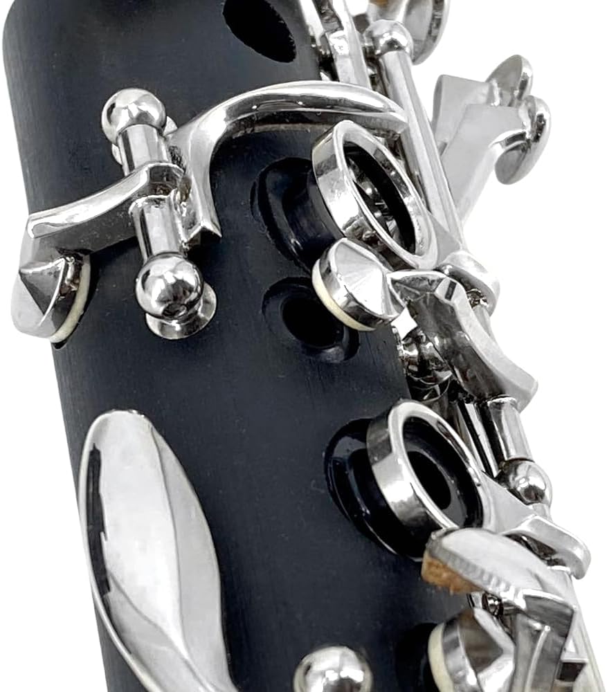 CLARINETE C YOUNGMONIC EBONITA 17 LLAVES CON FUNDA Y KIT DE CUIDADO - 3
