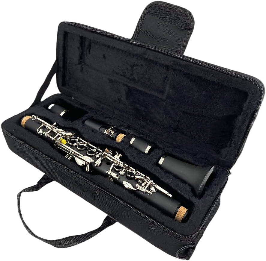CLARINETE MIB YOUNGMONIC CUERPO ÉBANO LLAVES NÍQUEL CON ESTUCHE Y KIT DE MANTENIMIENTO - 5