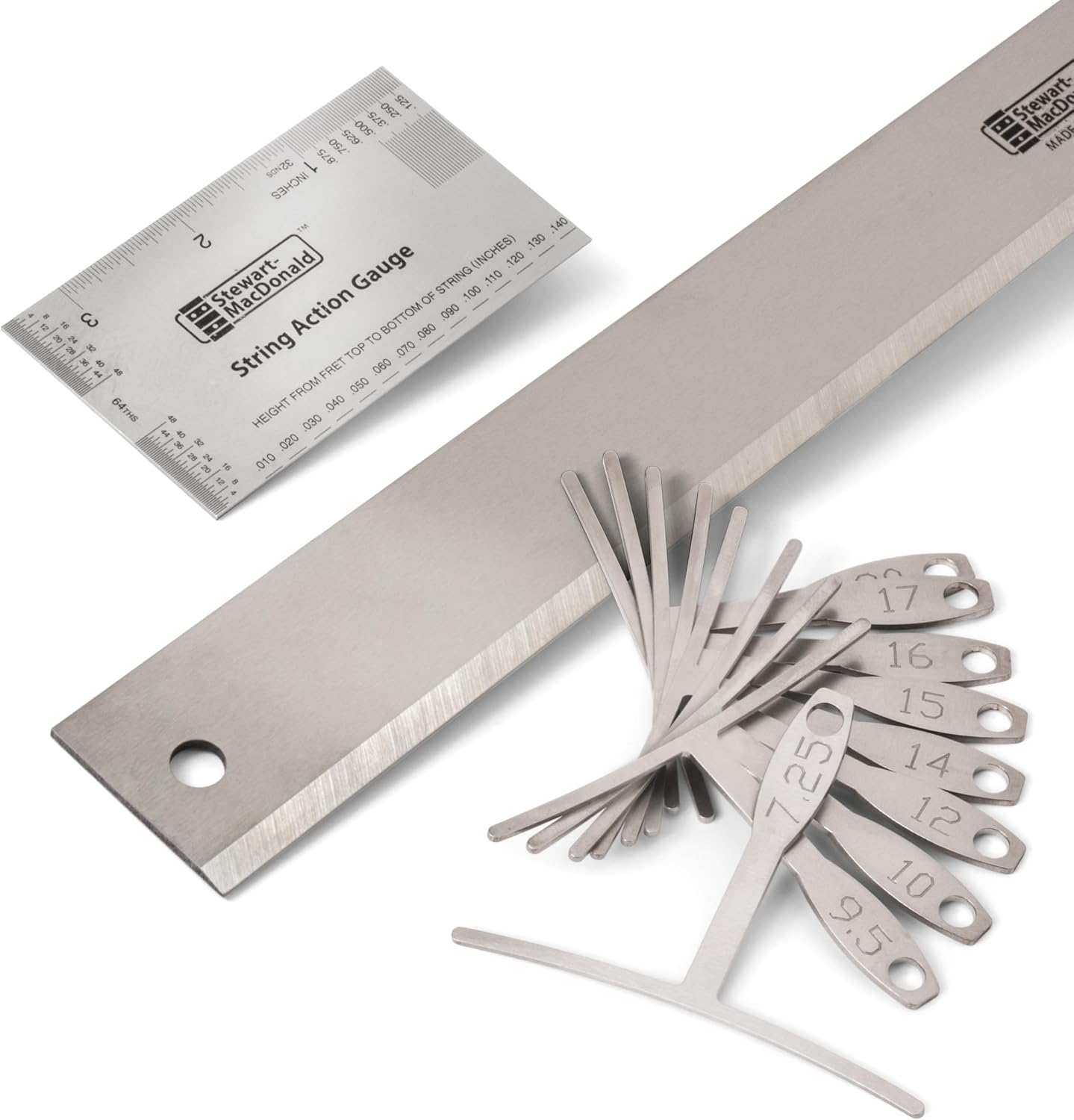 KIT DE CONFIGURACIÓN BÁSICA PARA GUITARRA STEWMAC 3 PIEZAS SISTEMA IMPERIAL - 1