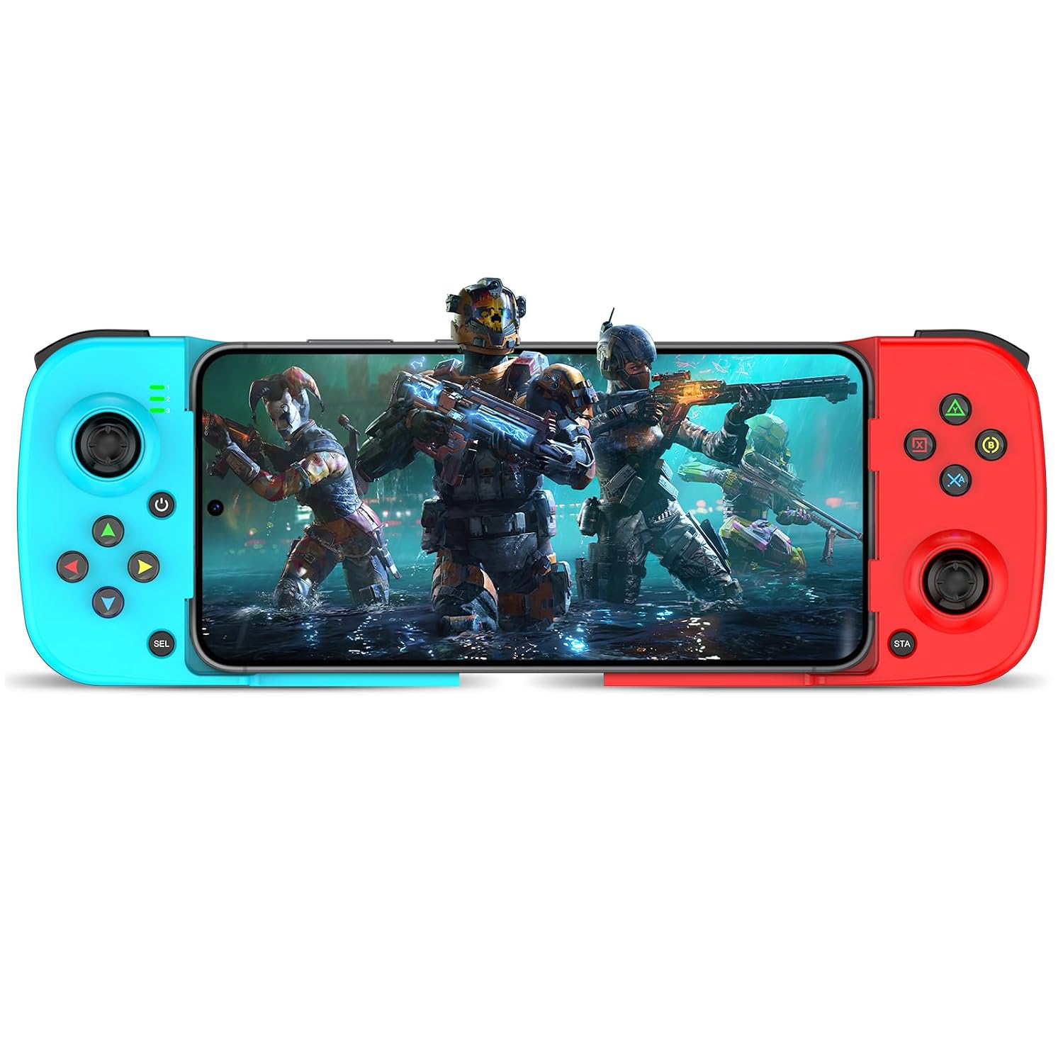 CONTROL INALÁMBRICO JOSO PARA IPHONE Y ANDROID CON SOPORTE PARA FUNDA - 1