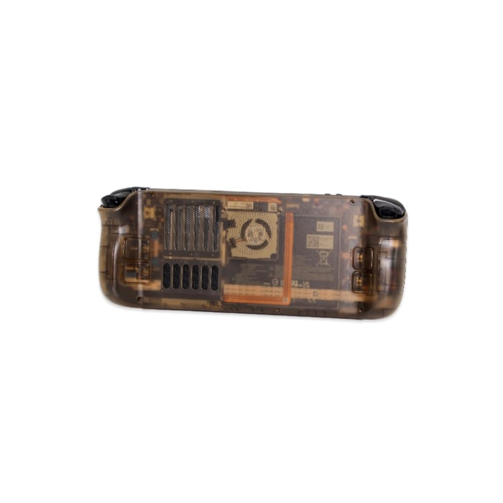 PLACA TRASERA TRANSPARENTE DE REEMPLAZO HZXKQMIL PARA STEAM DECK Y STEAM DECK OLED - 3