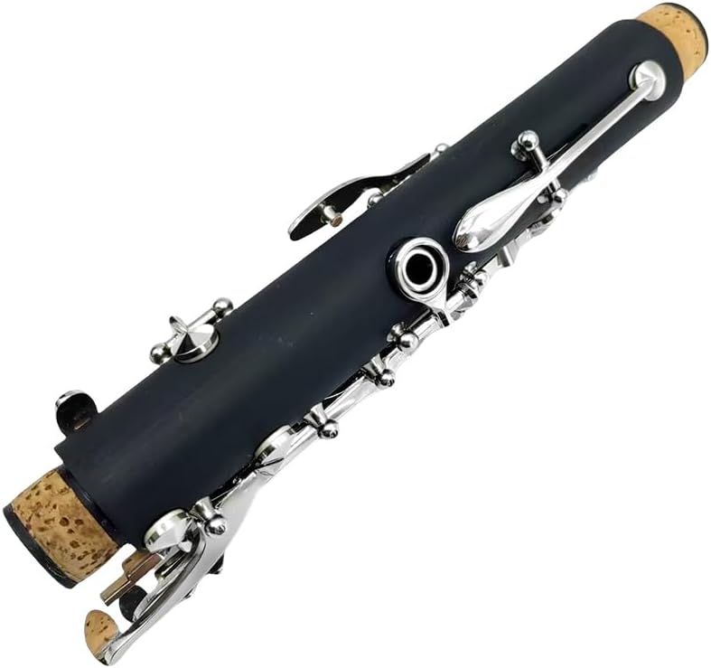 CLARINETE BB YOUNGMONIC CUERPO DE ÉBANO NEGRO CON LLAVES NIQUELADAS KIT COMPLETO PARA PRINCIPIANTES - 3