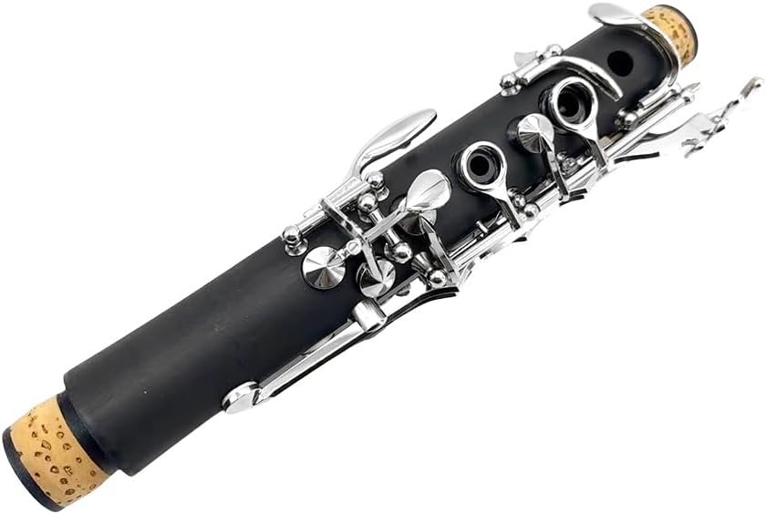CLARINETE BB YOUNGMONIC CUERPO DE ÉBANO NEGRO CON LLAVES NIQUELADAS KIT COMPLETO PARA PRINCIPIANTES - 4