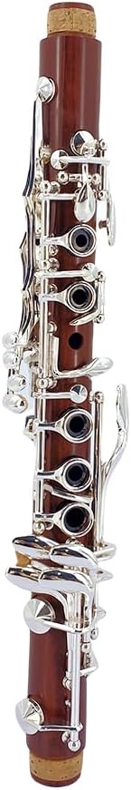 CLARINETE MIB YOUNGMONIC CUERPO DE PALISANDRO CON LLAVES PLATEADAS Y 2 BARRILES - 5