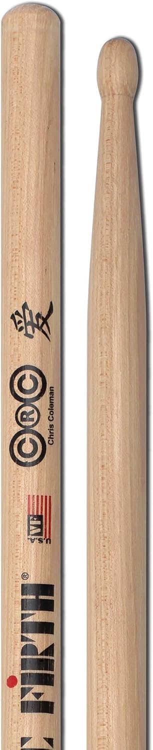 BAQUETAS VIC FIRTH SIGNATURE SERIES CHRIS COLEMAN 3 PARES CON PAÑO DE LIMPIEZA - 3