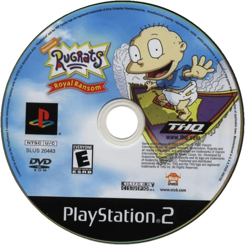 VIDEOJUEGO RUGRATS: ROYAL RANSOM PARA PLAYSTATION Y PLAYSTATION 2 - 3
