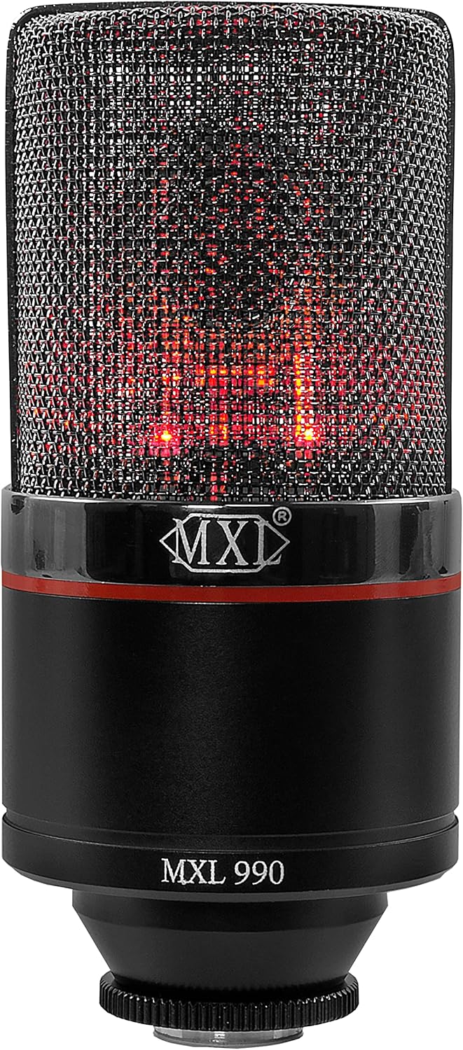 MICRÓFONO MXL 990 CONDENSER CARDIOID BLAZE - 1