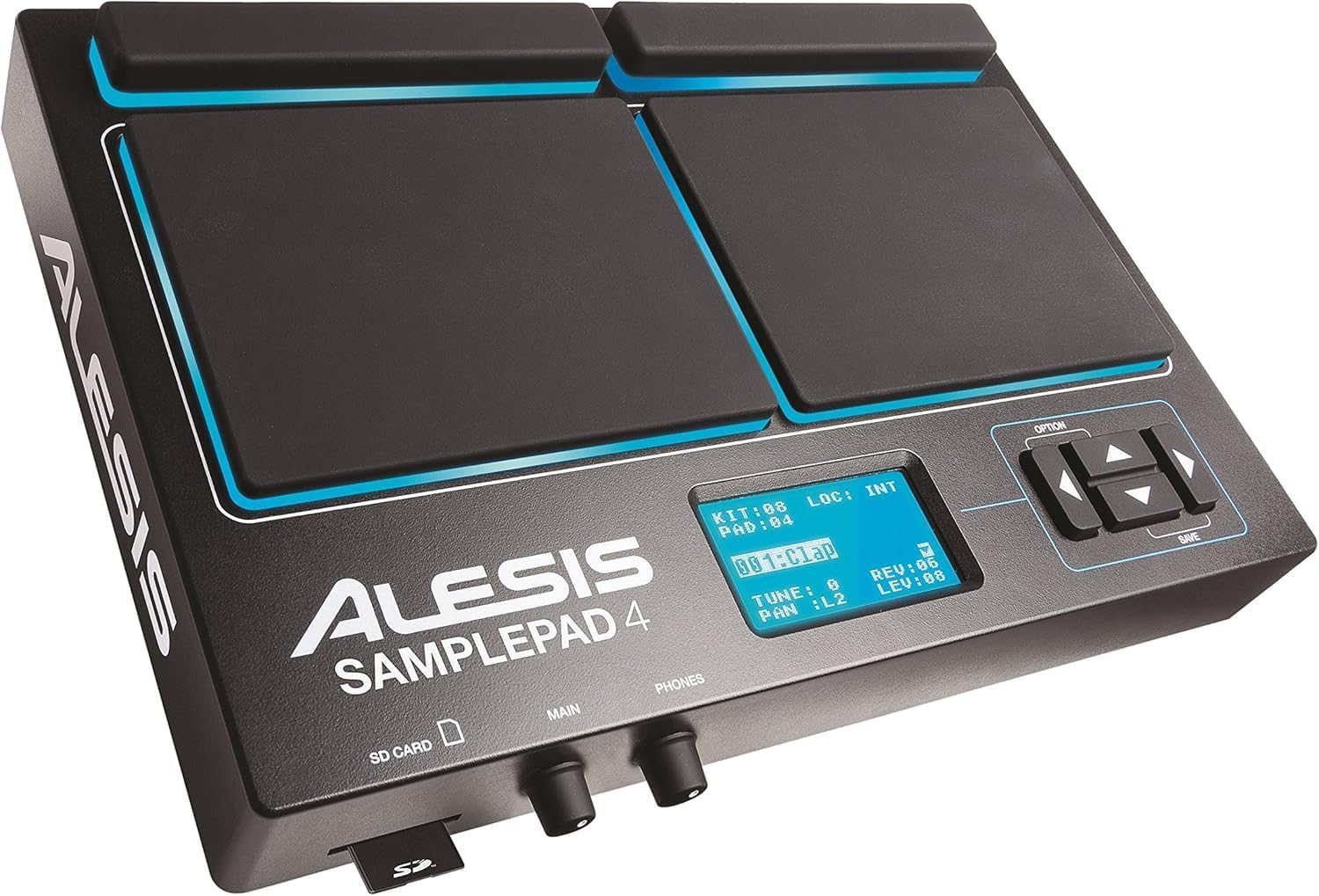 ALESIS SAMPLE PAD 4 PLATAFORMA DE PERCUSIÓN ELECTRÓNICA - 1