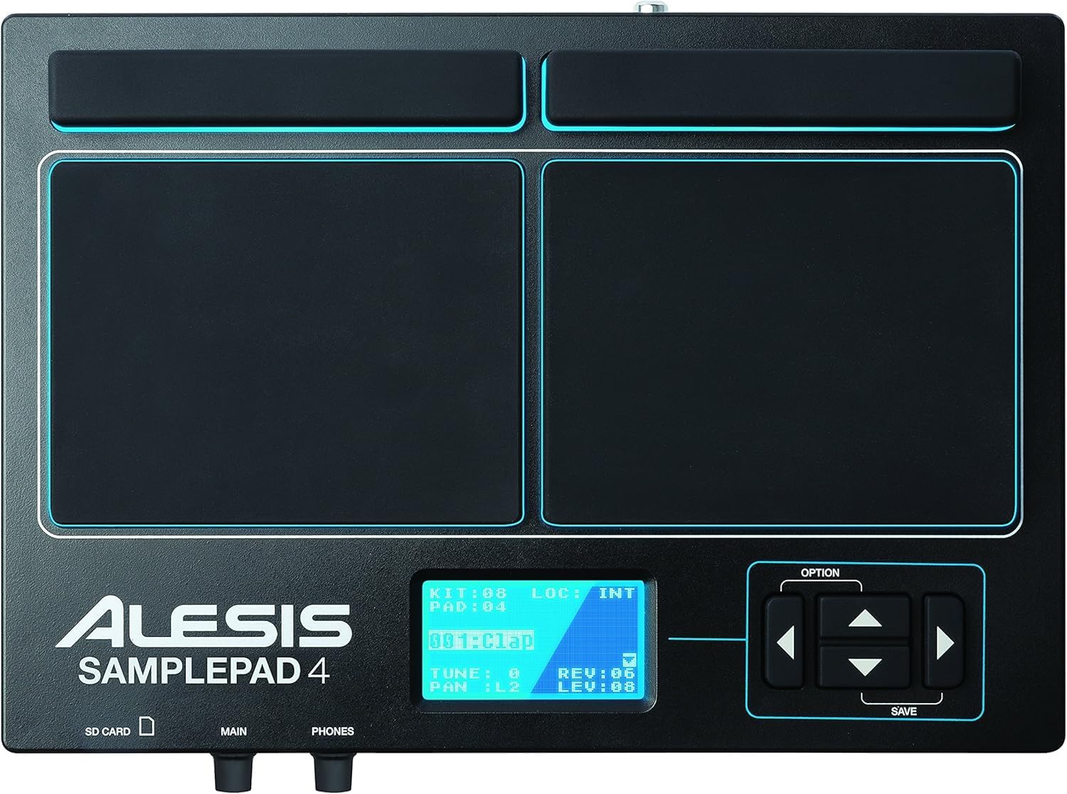 ALESIS SAMPLE PAD 4 PLATAFORMA DE PERCUSIÓN ELECTRÓNICA - 2