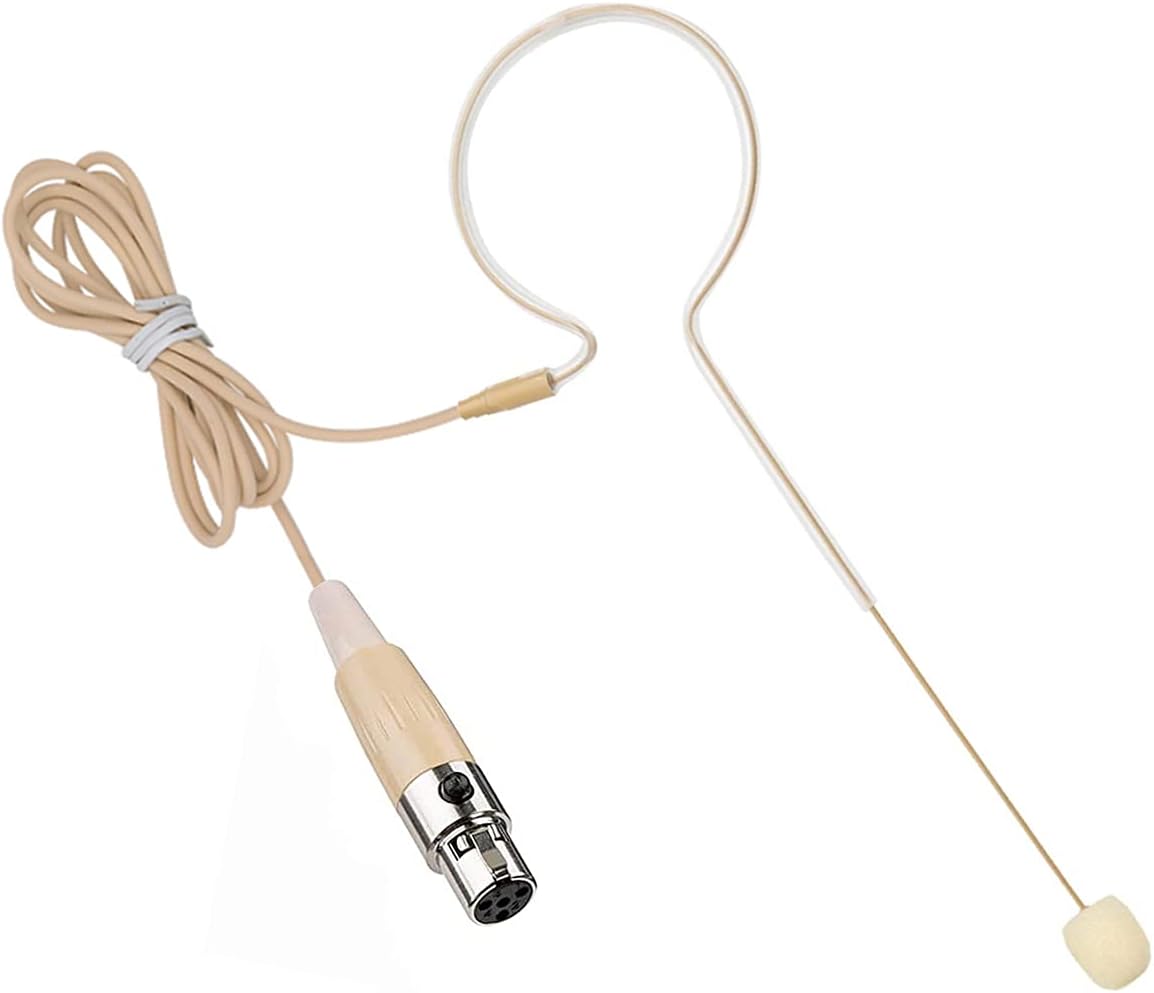 MICRÓFONO DE DIADEMA SINGLE EARHOOK COMPATIBLE CON SHURE BODYPACK - 1
