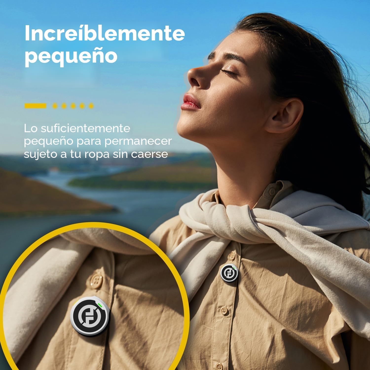 MICRÓFONO INALÁMBRICO HOLLYLAND LARK M2 LAVALIER PARA IPHONE/ANDROID/CÁMARA/PC - 2