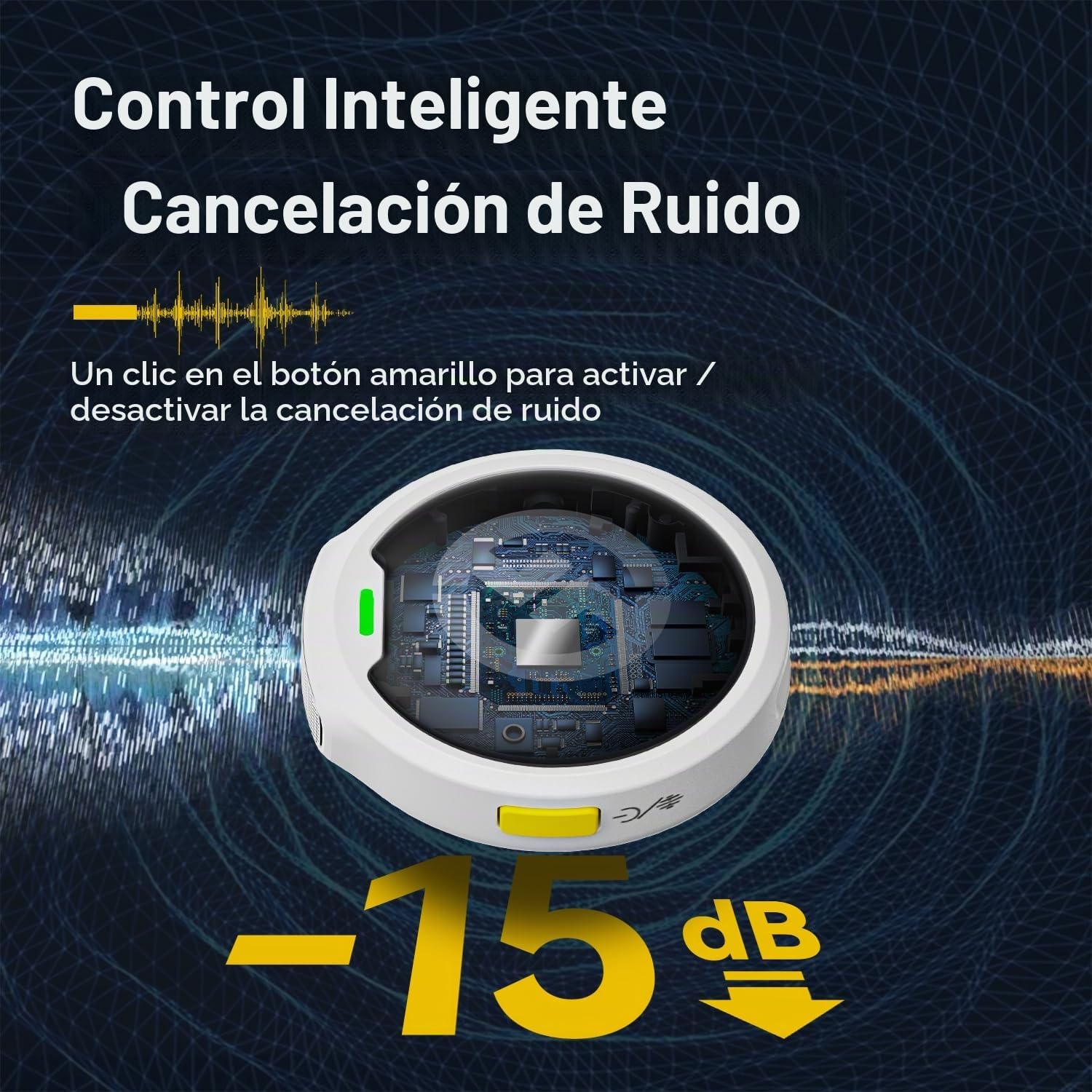 MICRÓFONO INALÁMBRICO HOLLYLAND LARK M2 LAVALIER PARA IPHONE/ANDROID/CÁMARA/PC - 5