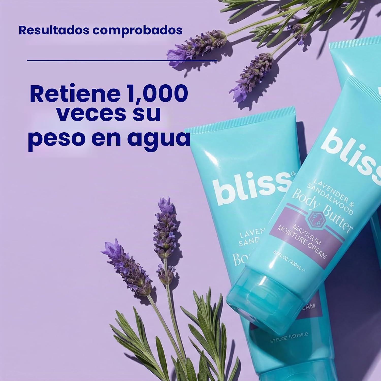 CREMA CORPORAL BLISS LAVANDA Y SÁNDALO HIDRATANTE 6.7 OZ - 2