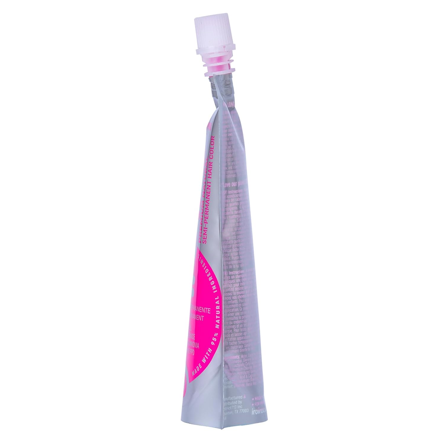 TINTURA SEMIPERMANENTE IROIRO PREMIUM NATURAL 310 ROSA NEÓN 118ML - 3
