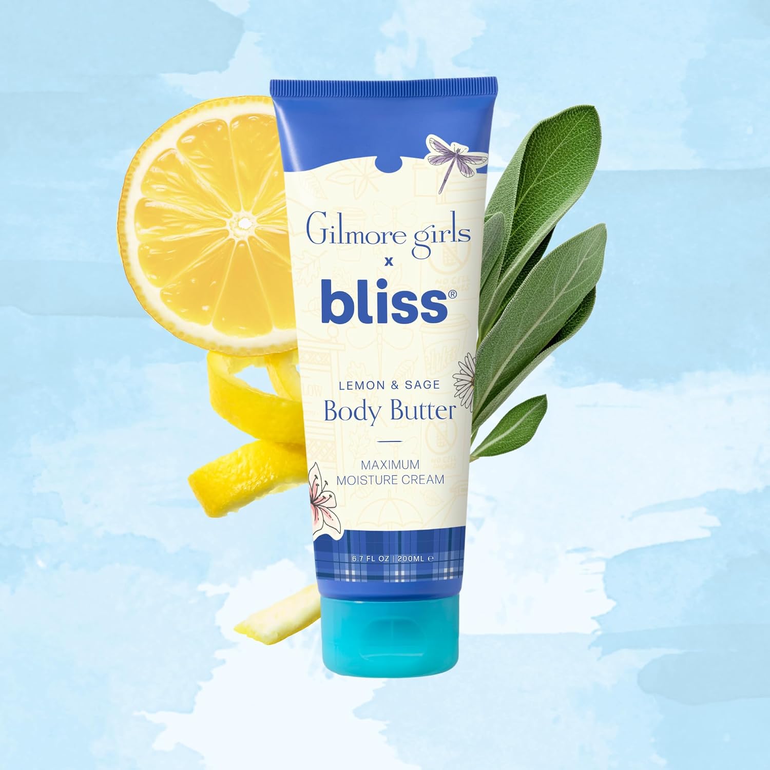 CREMA CORPORAL BLISS GILMORE GIRLS LIMÓN Y SALVIA PARA PIEL SENSIBLE - 4