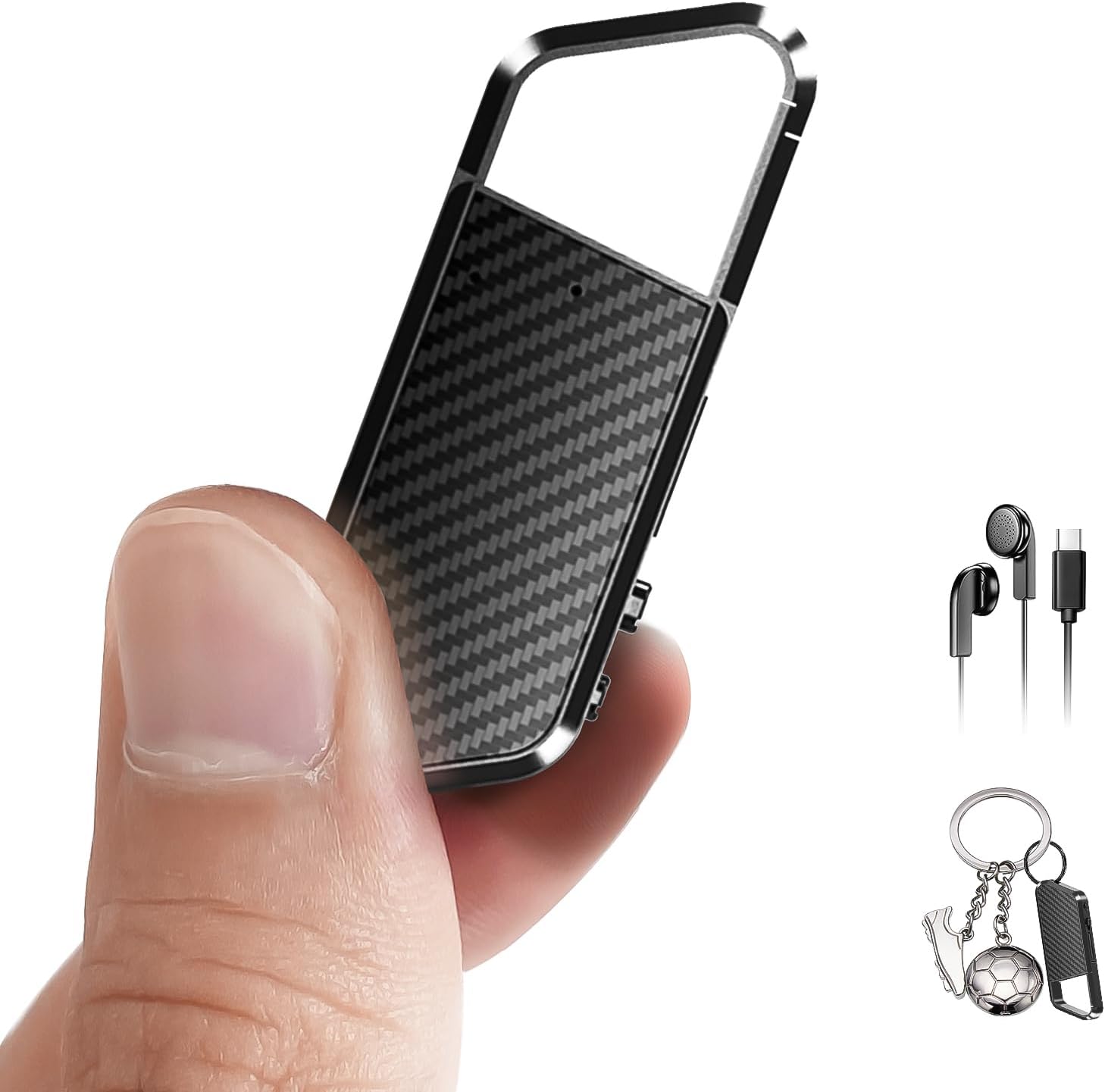 GRABADORA DE PERIODISTA NEKSIDE 76GB CON REDUCCIÓN DE RUIDO DSP 6.0 - 1