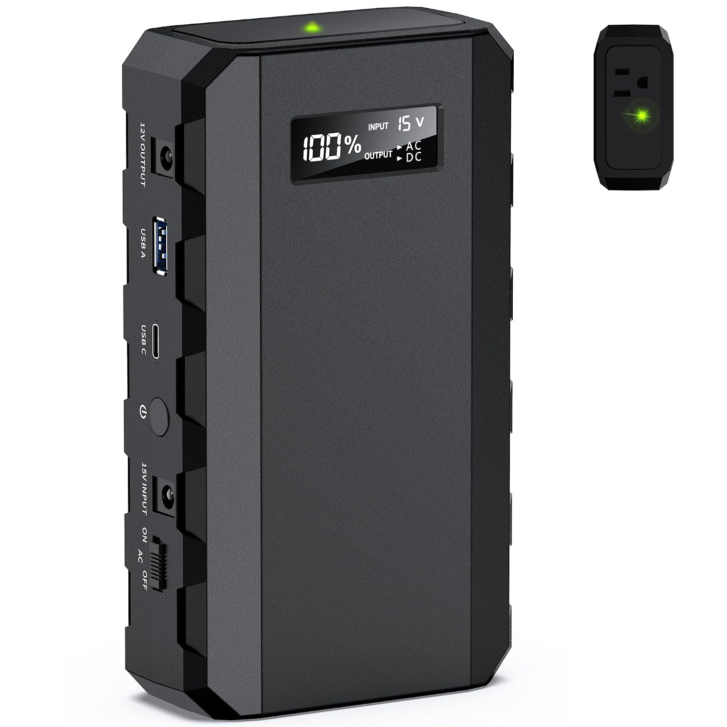 BATERÍA EXTERNA APOWKING 88.8WH CON SALIDA AC 65W - 1