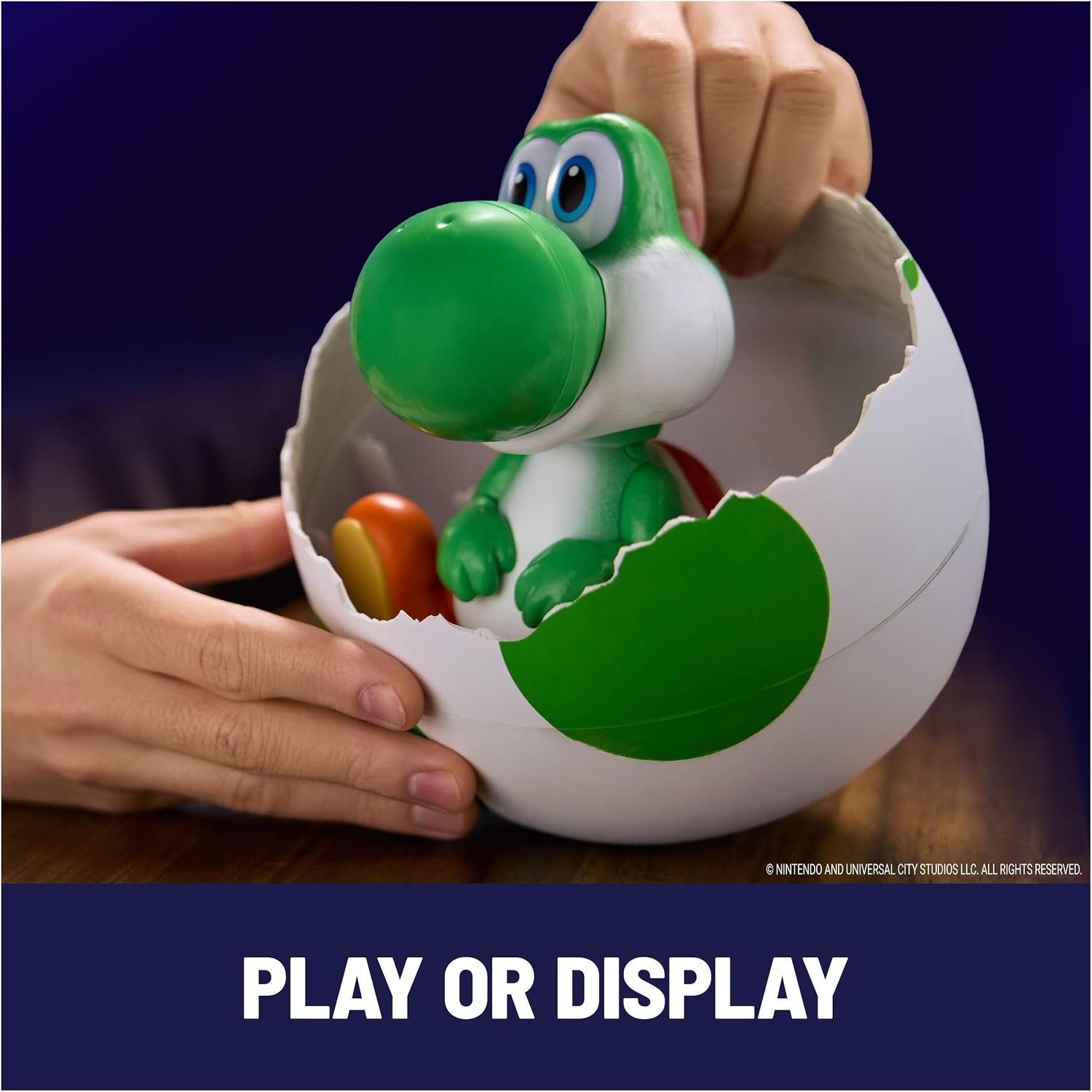 FIGURA INTERACTIVA HATCHIN' YOSHI SUPER MARIO GALAXY MOVIE - 5