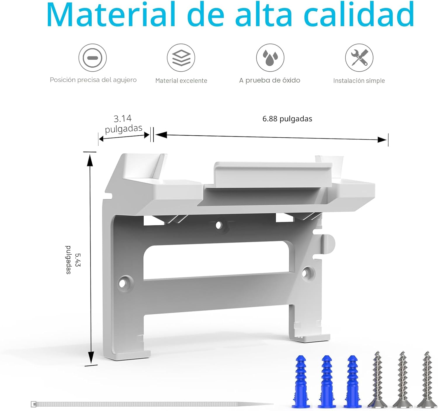 SOPORTE DE PARED 2 EN 1 PARA ROUTER STARLINK GEN 3 MSAFF - 2