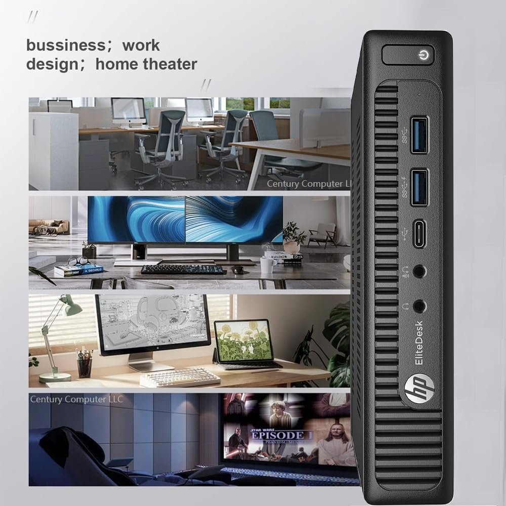 MINI PC HP ELITEDESK 800 G2 INTEL CORE I5-6500T 8GB RAM 256GB SSD - 2