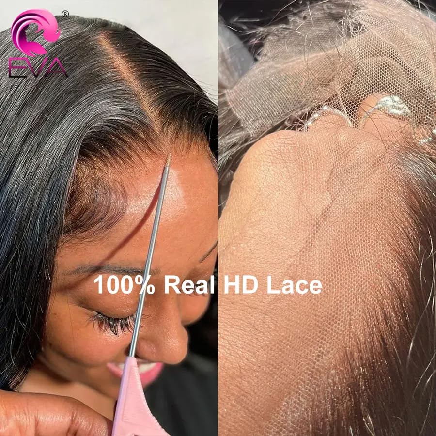 CIERRE FRONTAL HD LACE FRONTAL SKINLIKE CABELLO HUMANO 6X6 20 PULGADAS LISO - 2