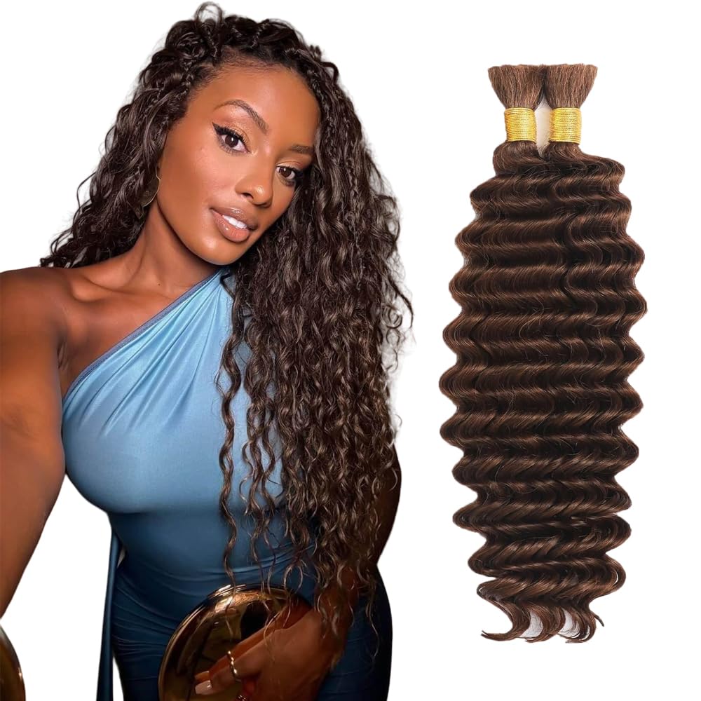 CABELLO PARA TRENZAS LAKAISA CASTAÑO #4 26 PULGADAS 150G - 1