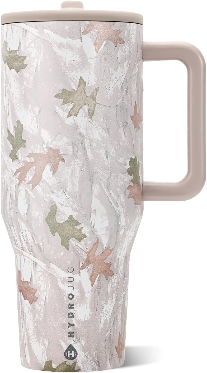 VASO TUMBLER HYDROJUG TRAVELER 40OZ CAMUFLAJE CON ASA Y POPOTE - 1